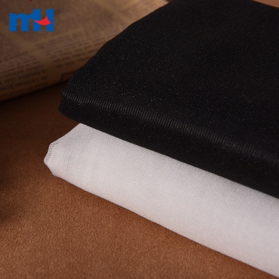 42g/㎡ 150cm White Woven Interlining Fabric Se 6925