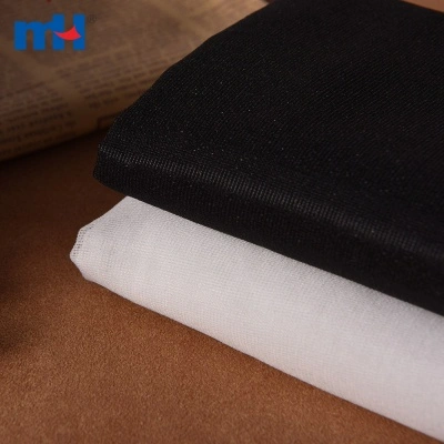 42g/㎡ 150cm White Woven Interlining Fabric Se 6925