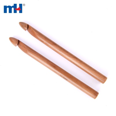 15mm Wooden Crochet Hook