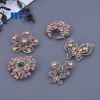 Colorful Rhinestone Brooch Pin