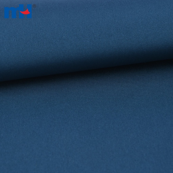 75DX75D-100% Polyester Tissu à mémoire d'imitation de sensation de coton avec revêtement en PU