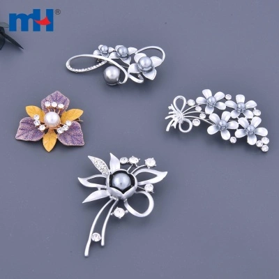 Flower Brooch Pin