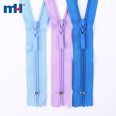 No.5 Nylon Zipper, C/E, A/L Ant Puller 8"