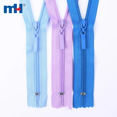 No.5 Nylon Zipper, C/E, A/L Ant Puller 8"