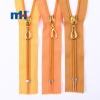 No.5 Nylon Zipper Gold Plated