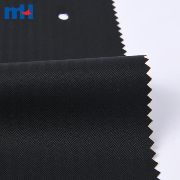 Tissu sergé à chevrons 150DX75D + 75D-185gsm-Polyester