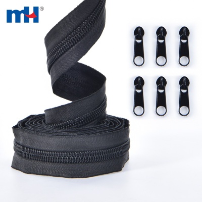 #10 Nylon Coil Zipper Chain