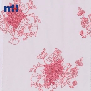 Chinlon Mesh Lace Fabric for Lingerie