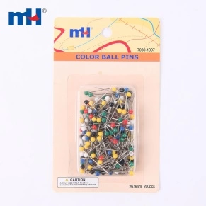 Épingles à billes de couleur