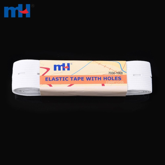 Elastic Tape with Buttonholes-7030-1068