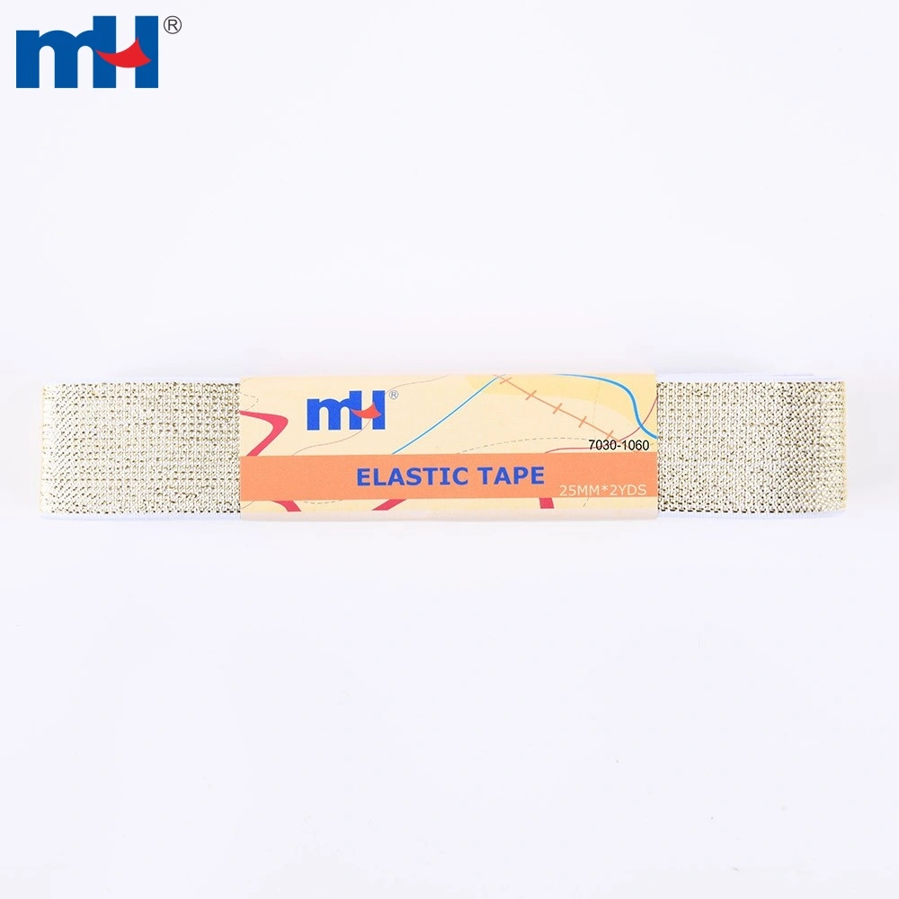 7030-1060-Elastic Woven Tape with Assorted Colors