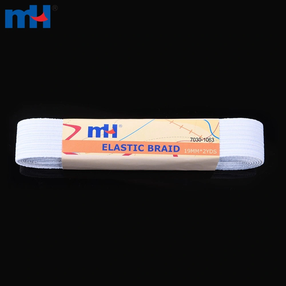 7030-1063-Elastic Woven Tape with Assorted Colors