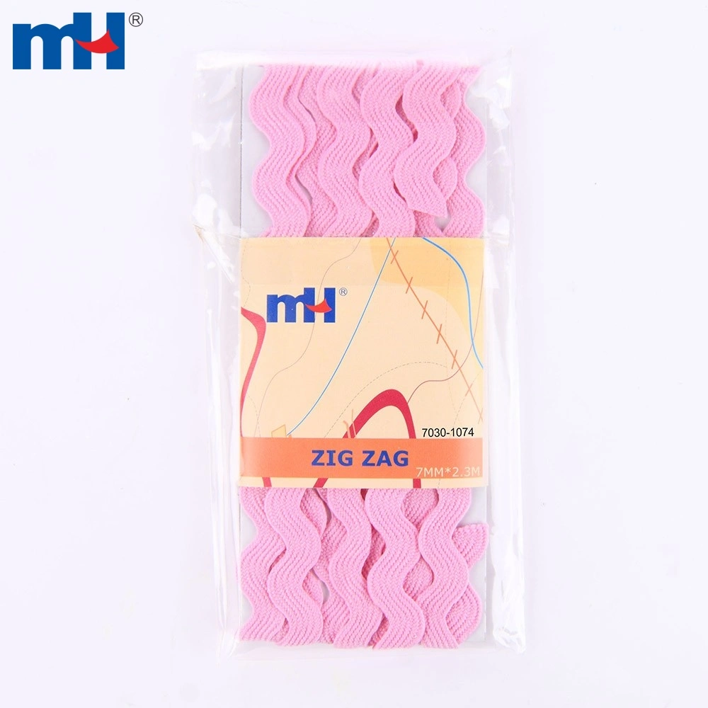 7030-1074-PP Zig-Zag Tape with Assorted Colors