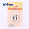 Single Flat Silver Cord Stop