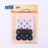 40S/2 White and Black Reusable Bobbins