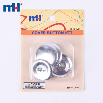 Aluminum Cover Button Kit with Assorted Sizes