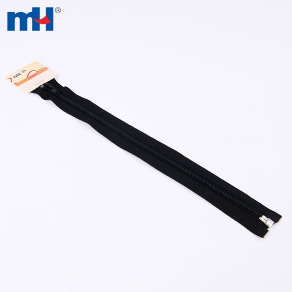 7030-1178-C/E 30cm Nylon Zipper in Black