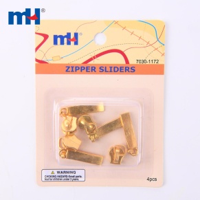 Gold Zipper Slider