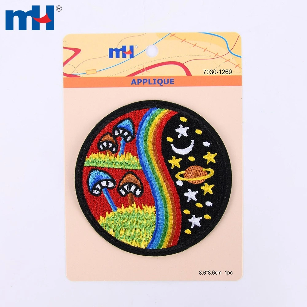 7030-1269-8.6cm bilog na applique