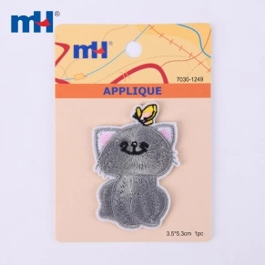 Aplique de forma de gato