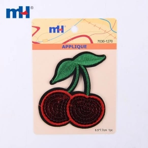 Apliques de forma de cereza