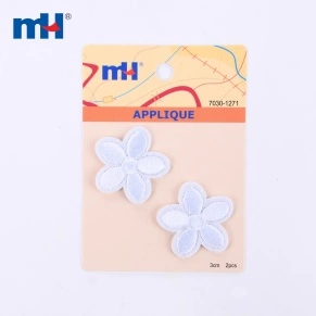 Apliques de forma de flor