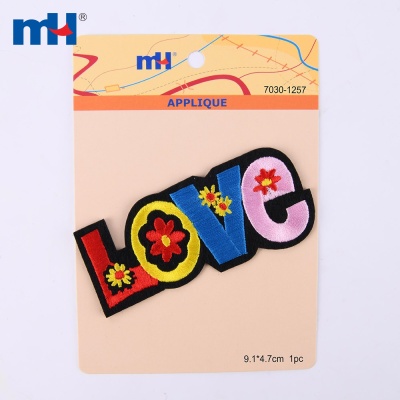 Applique of Love Letters