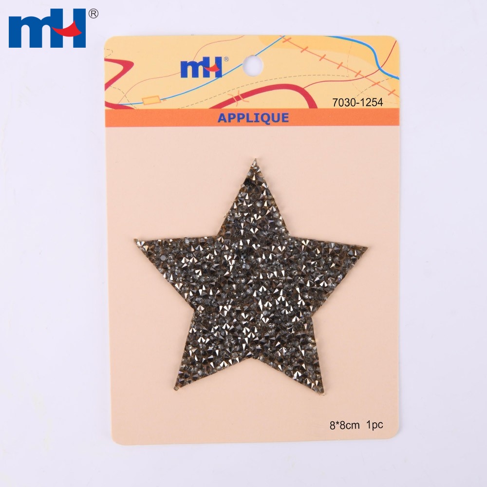7030-1254-Aplique de forma de estrella
