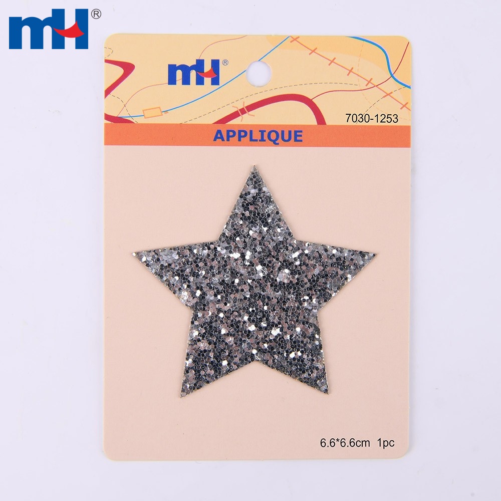 7030-1253-Aplique de forma de estrella