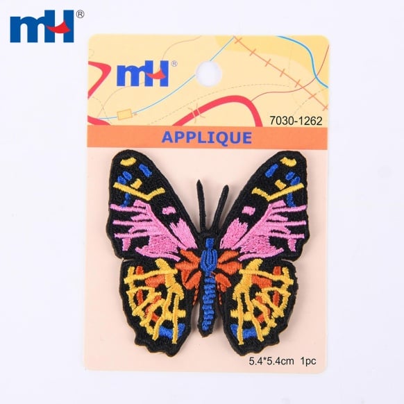 7030-1262-Papillon Appliqué