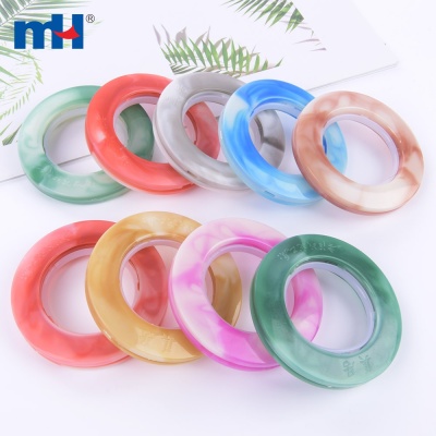 Jade Color Plastic Curtain Eyelet