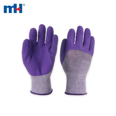 Guantes de trabajo con revestimiento de látex sumergido