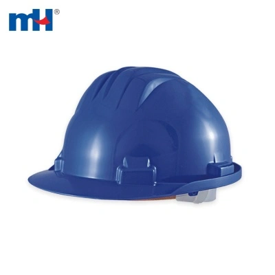Casco de seguridad con canalón de lluvia