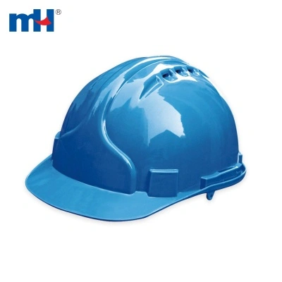 Casco de seguridad con perilla ajustable