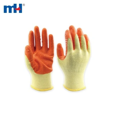 Guantes de trabajo TC recubiertos de látex