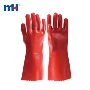 Oil and Chemical Resistant PVC Coated Working Gloves