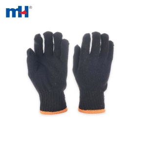 TC Black 7-Gauge Work Gloves