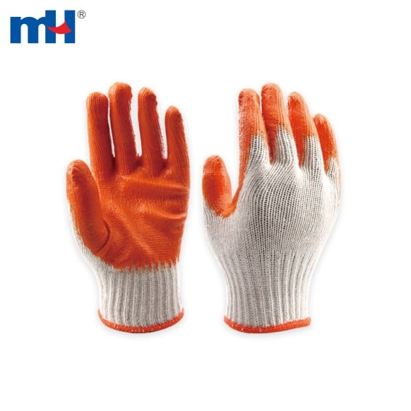 19NU-0027-75g/pair TC Latex Coated Working Gloves