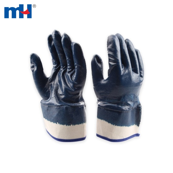 19NU-0044-Work Gloves Fully Coated with Nitrile