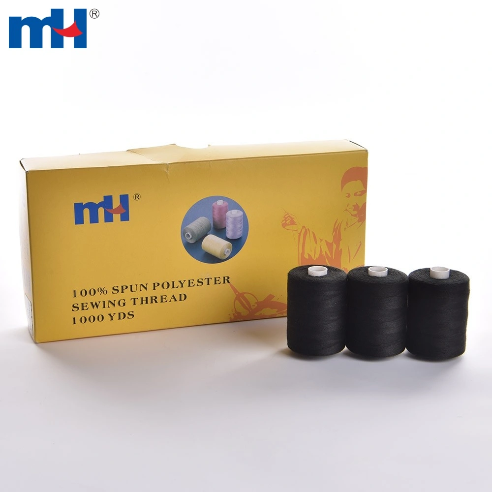 40S/2 1000yds Spun Polyester Threads for Hand Sewing Stitching