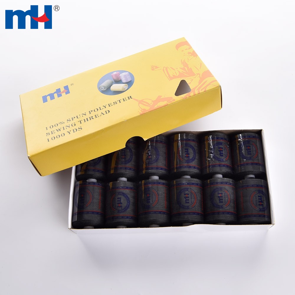 Hilo de coser 100% hilado-poliéster-1000yds-(1)