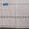 tissu de dentelle à bord festonné