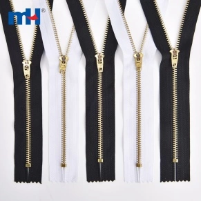 4YG Brass Zipper with Length of19.5cm