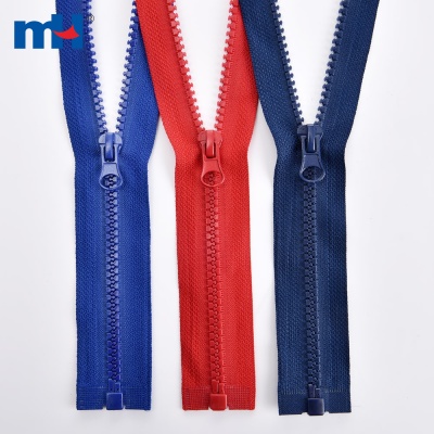 #5 Resin Open-End Zipper
