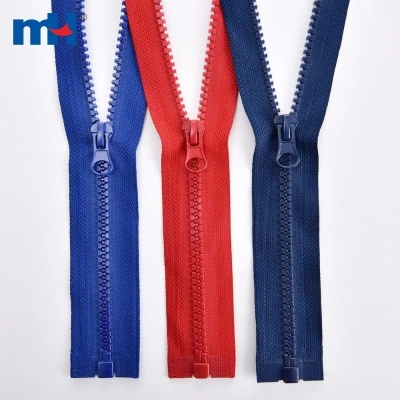#5 Resin Open-End Zipper
