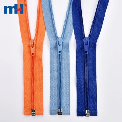 #5 Nylon Jacket Zipper Open-End