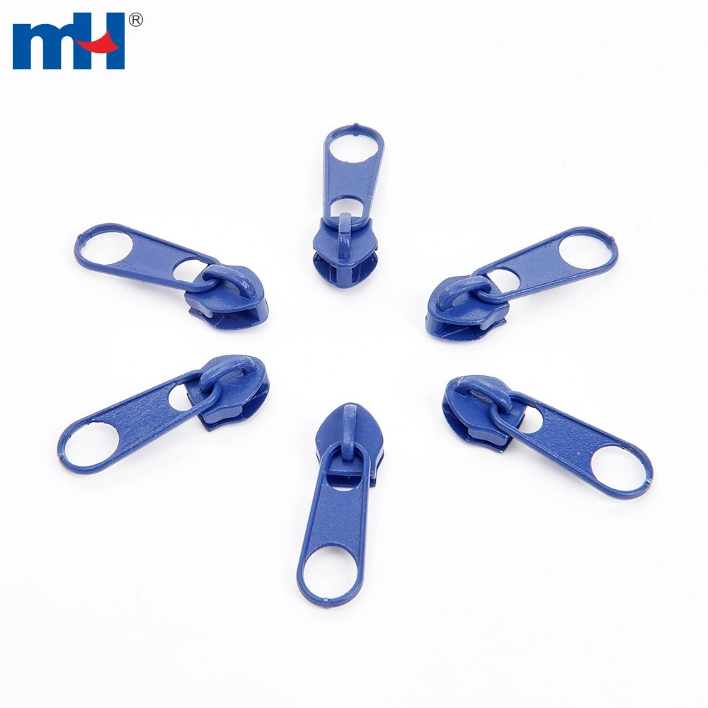 #5 blue zipper slider