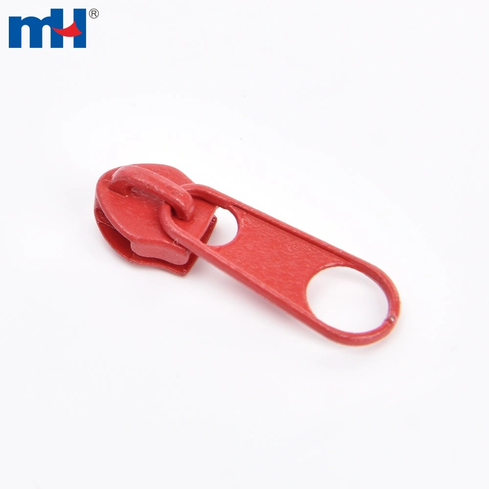 #5 red zipper slider