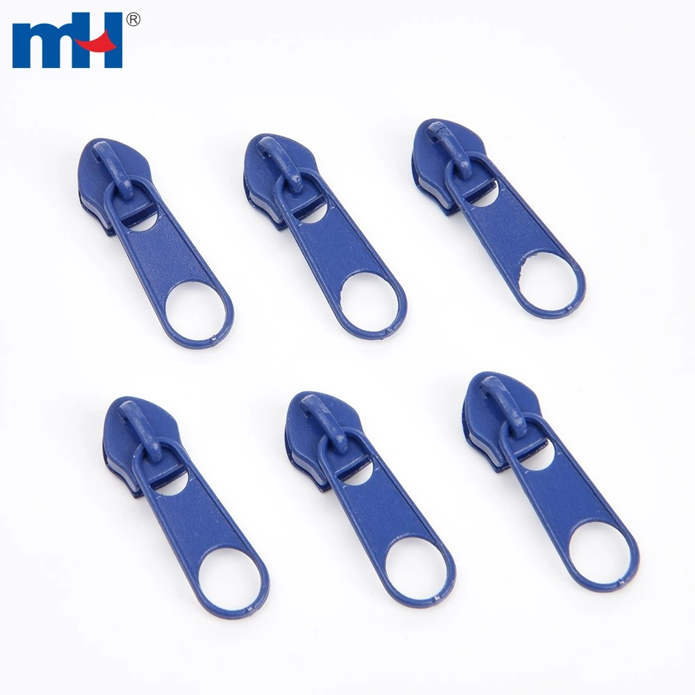 #5 blue zipper slider