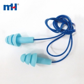 Tapones para los oídos con cordones para atenuación del sonido
